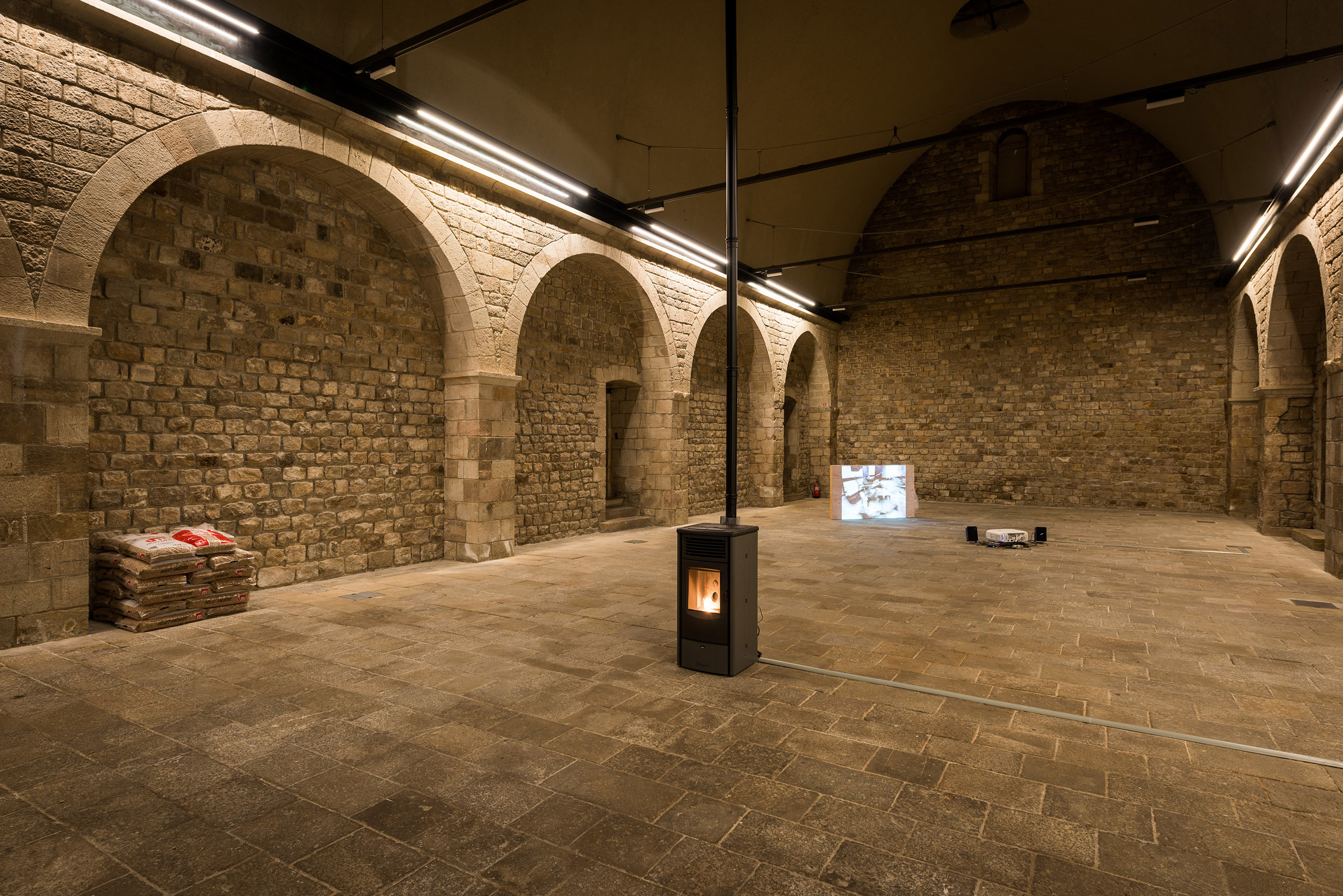 Photos by Pep Herrero from Background Immunity (2016) at La Capella, Barcelona